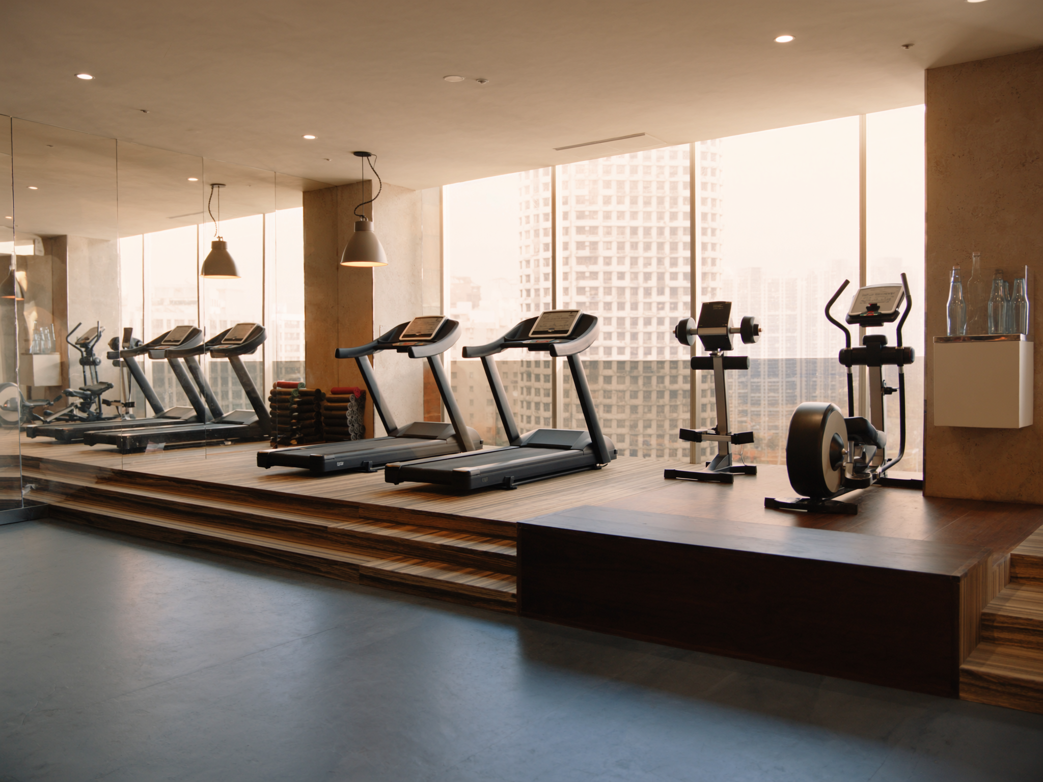 24-hour fitness center