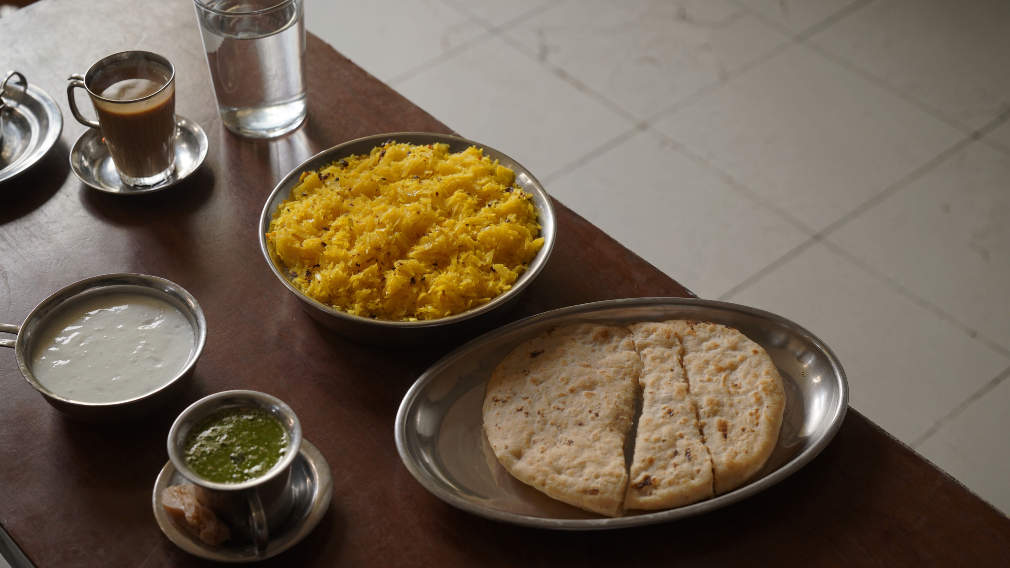 Breakfast spread