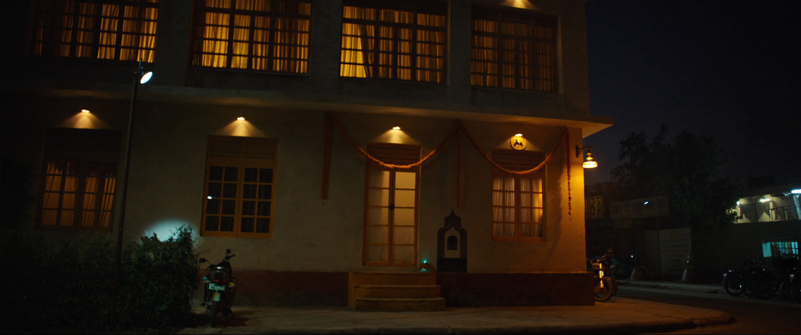 Hotel at night